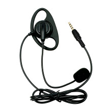 Mono Earphone For Tours Guide-3.5mm 4 sections straight head