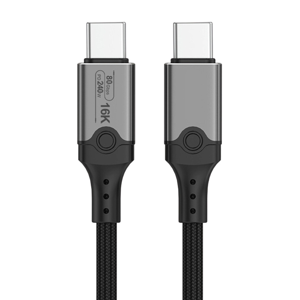 Usb5 Cable 240W Fast Charging Usb C To Usb C Cord 80Gbps-2M 7627001515529