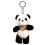 Cartoon pluche sleutelhanger ontwerpt materialen die het-panda 1