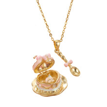 Theekopje Opening Hanger Ketting Zoete ontwerpen