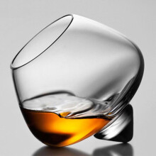 Verres à whisky en cristal à large panse, lot de 2