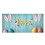 Påske garasjeportbanner kanin egg 2,1x2,4 m 1
