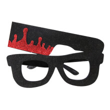 Halloween pumpkin ghost glasses kids party props