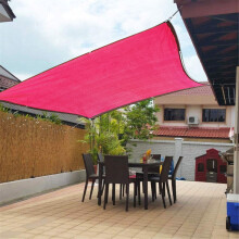 Auvent rectangulaire Fnyoxu pour terrasse, jardin et piscine