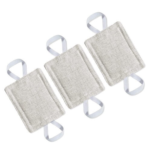 3er-Pack Türschlagschutz-Riegelabdeckung 14x9 cm elastisch 2