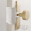 3er-Pack Türschlagschutz-Riegelabdeckung 14x9 cm elastisch 4