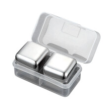 Stainless Steel Whiskey Stones Set of 8