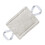 3er-Pack Türschlagschutz-Riegelabdeckung 14x9 cm elastisch 9