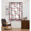 Floral Seer Voile Roman Valance για παράθυρο κουζίνας-μπάνιου 1