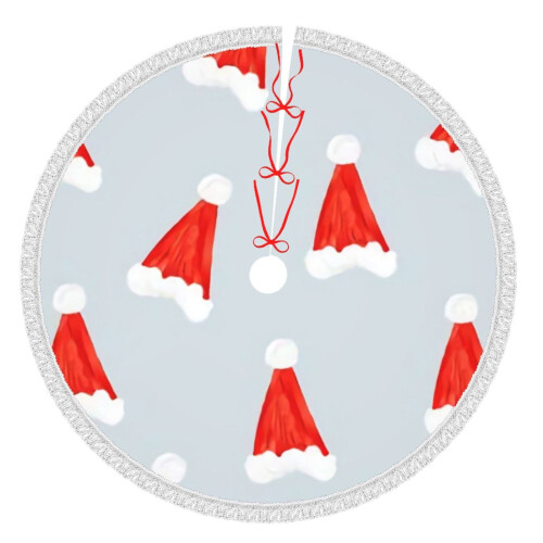 Christmas Tree Skirt 48 Inch Rustic Holiday Decor