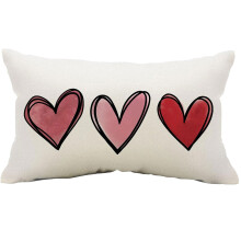 Housse de coussin décorative de Noël rectangulaire 30 x 50 cm