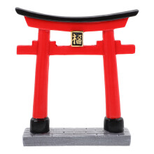 Figurine Torii Style Zen Pour Décor Aquarium