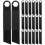 30Pcs Portable Black Steel Fire Starting Tools for Camping Emergencies 1