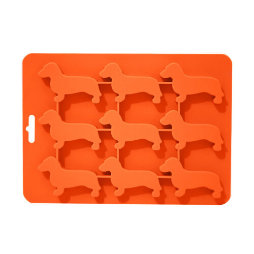 Silicone Dog-Shaped Cake Mould 12-Cavity