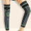 1 Pair Elastic Knee Brace Natural Componnet for Natural-Black M 6