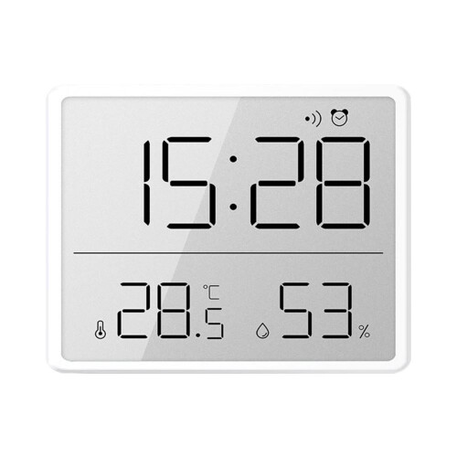 Ultra Thin Digital Wall Clock LCD Display