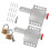 Heavy Duty Garage Door Lock Build In Security And Auto Tapping 1