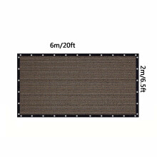 90%-ban UV-szűrős árnyékoló kendő gyűrűkkel, 200GSM PE anyag