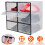 Boîte à chaussures pliable transparente en PP (6 pièces) 1