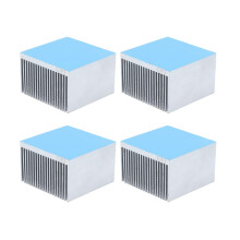 4 Stuks 60x60x39mm Aluminium Koellichaam Radiator Vinnen