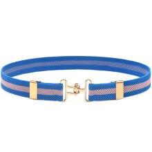 Friendly Children's Elastic Ride Belt Practical-blue stripes
