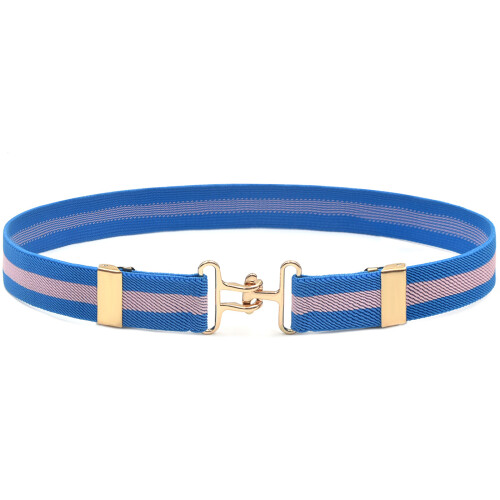 Friendly Children's Elastic Ride Belt Practical-blue stripes