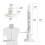 Candele a cono senza fiamma a 6 LED con telecomando e timer 3