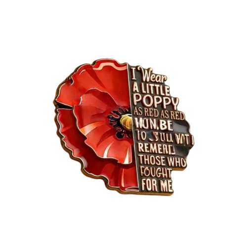 Accessoire polyvalent d’épingle en émail d’inspiration florale