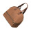 Le sac à lunch à double compartiment de grande capacité-Marron 2 1