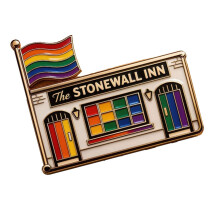 Unique Stonewall Bar Tributes Pin Button Badge Commemorative