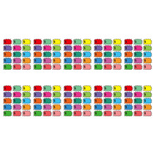 Étiquettes de prix vierges colorées, 3x2 pouces, autocollant-F.