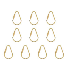 Handgemaakte ovale sleutelhanger sleutelhangers functionele-E.