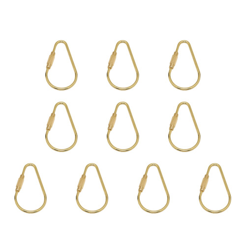 Handgemaakte ovale sleutelhanger sleutelhangers functionele-E.