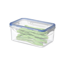 Lufttette plastbeholdere til matoppbevaring, sett med 4 deler