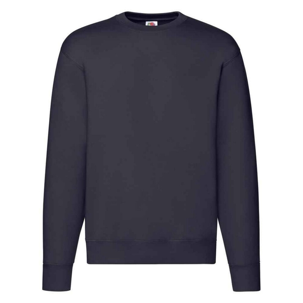 Fruit Of The Loom (3Xl, Deep Navy) Mens Premium Drop Shoulder Sweatshirt Blue,Multicoloured