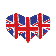 Harrows Dimplex Square Union Jack Dart Flights