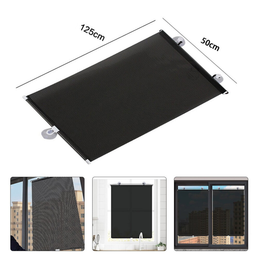 Universal Pvc Sunshade Roller Blind With Suction Cup 917087315043