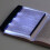 Lampe de bureau LED AAOMASSR blanche portable à plaque plate 1