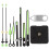 Leuchtuhr-Set mit Zeigern und Batterie 1