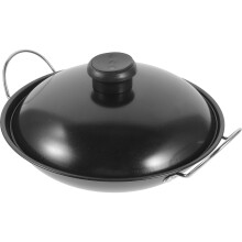 Stainless Steel Alcohol Stove Griddle Pot with Lid