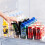 Fridge Drink Organizer for 12oz 16oz 20oz Cans 3 or 5 Rows 1