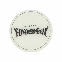 Halloween Glow-in-the-Dark Bat & Pumpkin Silicone Placemats