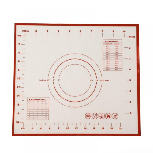 Tapis de cuisson antidérapant en silicone Prettyui (1 pièce)