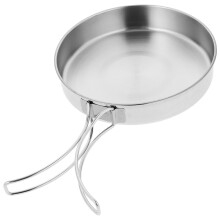 Stainless Steel Outdoor Griddle Pan Portable Camping