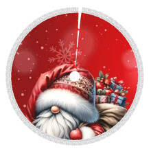 Santa Claus Christmas Tree Skirt 48 Inch