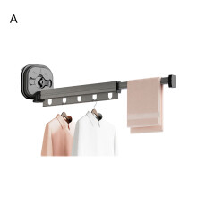 Washranp Wall-Mounted Drying Rack Aluminum Alloy 120cm
