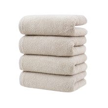 Serviettes pour les mains en coton doux et absorbant, lot de 4