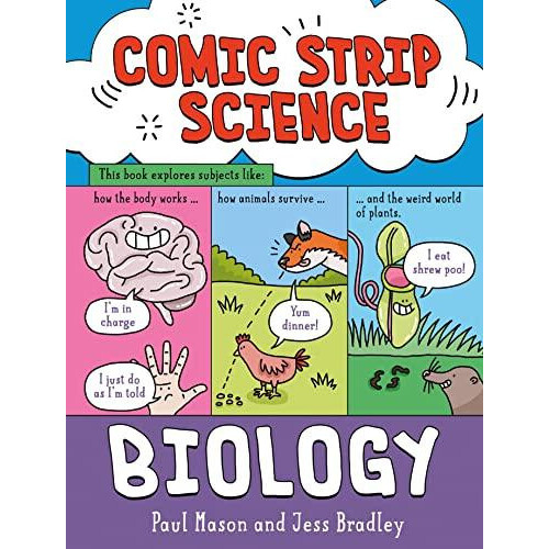 Comic Strip Science Biology by Paul Mason Paperback Book