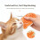 Auto Cleaning Pet Grooming Brush With Steams Function-Orange 6
