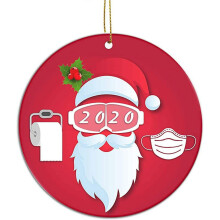 Karácsonyi függődíszek fára, 12 darab